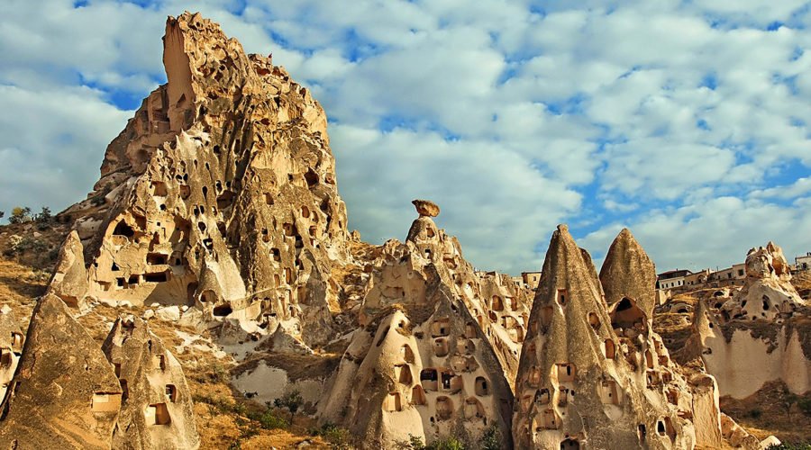 Uchisar Castle, Cappadocia | Essential Turkey Tour