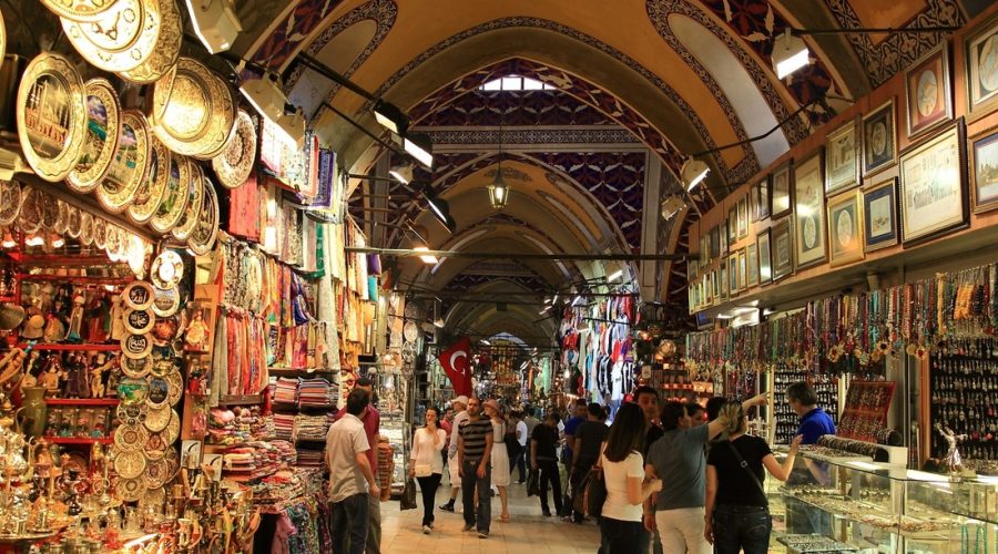 Grand Bazaar, Istanbul, Turkey.